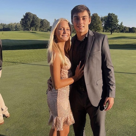 Hello Molly sparkly tie dress with open back - Picture 4 of 4